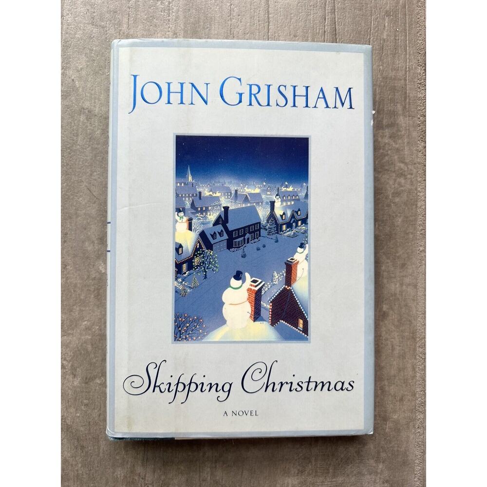 Vintage NY Times John Grisham Skipping Christmas Hardcover
